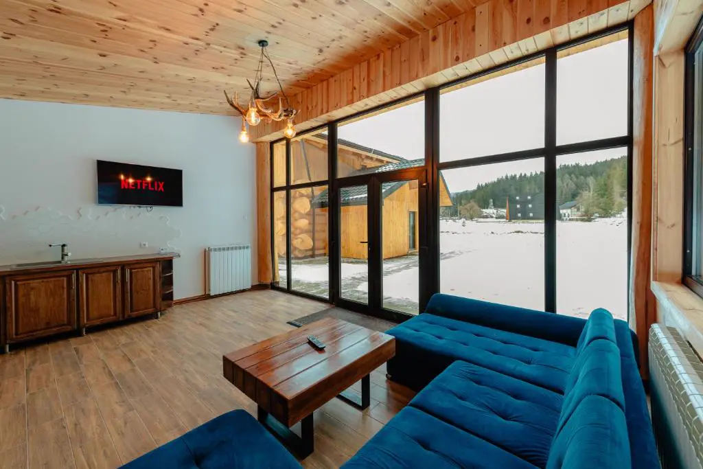 Cabana Cozy Nest - Terasă cu vedere