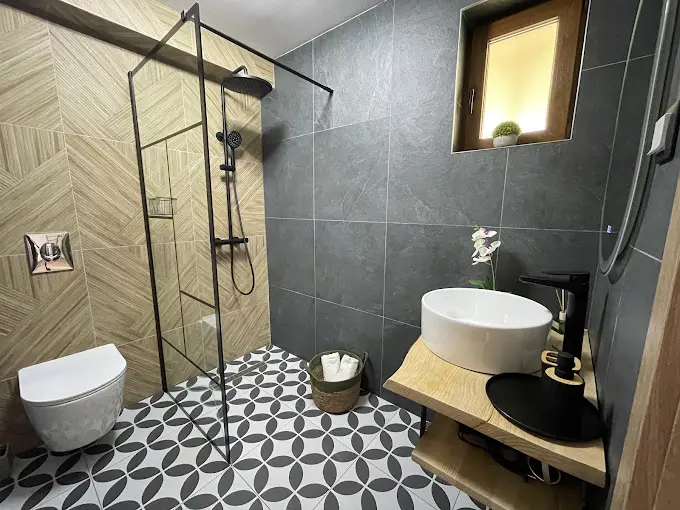 Cabana Natura Toplita - Terasă cu vedere panoramică