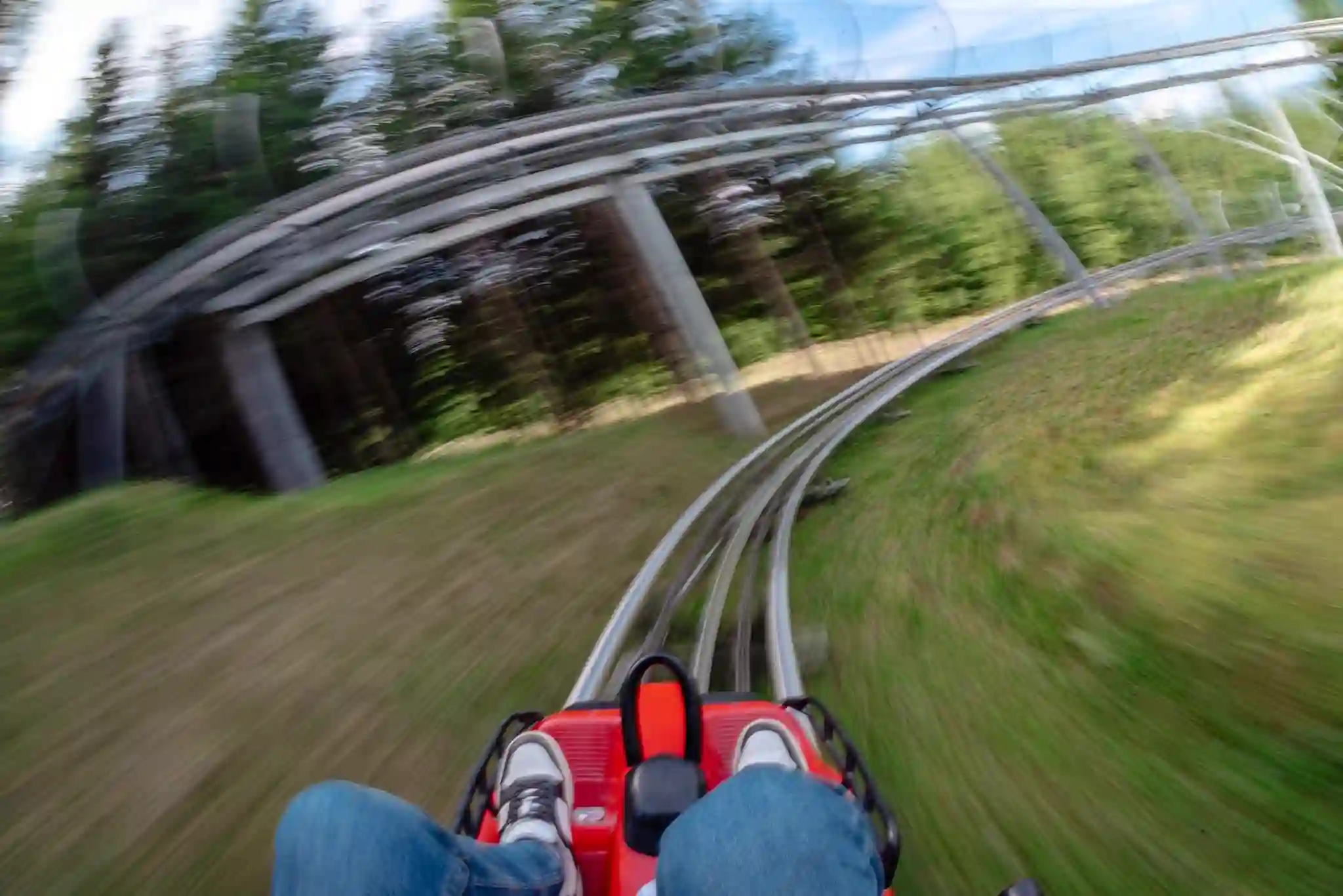 Alpine Coaster Toplita - vedere panoramica